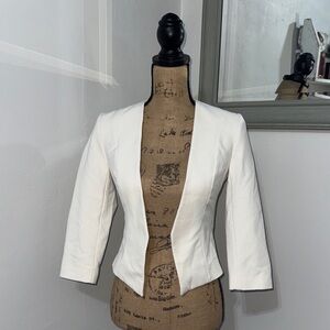 Express Women's White Blazer